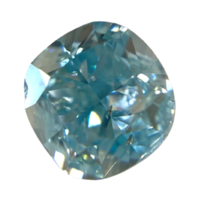 FANCY VIVID GREENISH BLUE 0.470ct RT0181