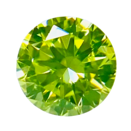 FANCY INTENSE GREEN YELLOW 0.061ct RT2090