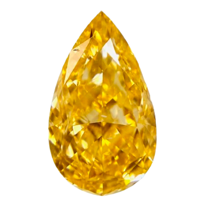 FANCY VIVID YELLOW ORANGE 0.502ct RT2737