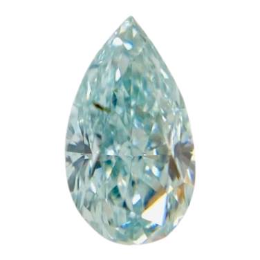 FANCY INTENSE GREEN BLUE 0.157ct RT2757