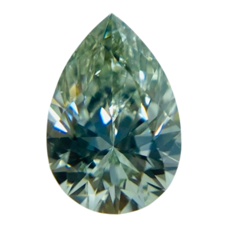 FANCY LIGHT GRAYISH GREENISH YELLOW 0.31ct RT2882