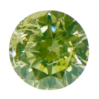 FANCY GREEN YELLOW 0.148ct RT2994
