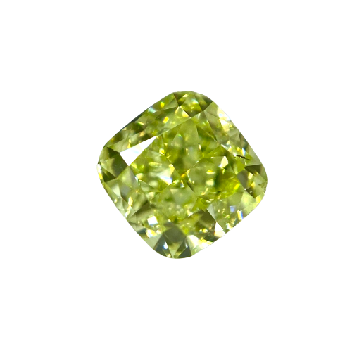 FANCY INTENSE GREENISH YELLOW 0.504ct RT0235