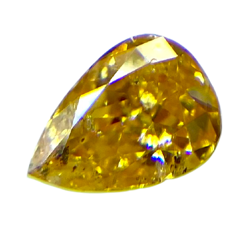 FANCY VIVID YELLOW ORANGE 0.141ct RT0437