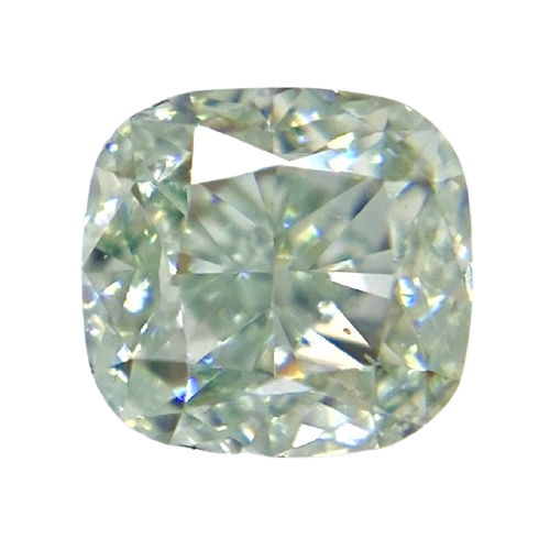 FANCY LIGHT BLUE GREEN 0.413ct