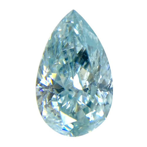 FANCY INTENSE GREEN BLUE 0.940ct RT0659