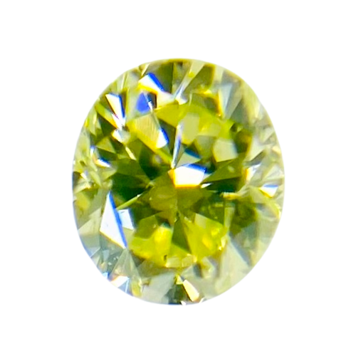 FANCY GREEN YELLOW 0.117ct RT1215