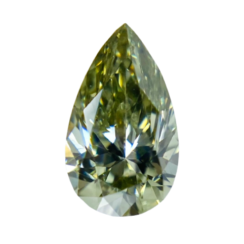 FANCY GRAY YELLOWISH GREEN 0.265ct RT1539