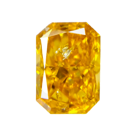 FANCY VIVID YELLOW ORANGE 0.166ct RT1736