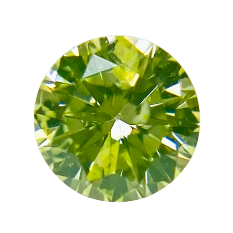 FANCY YELLOW GREEN 0.080ct RT1892