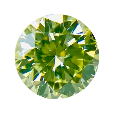 FANCY YELLOW GREEN 0.101ct RT1893